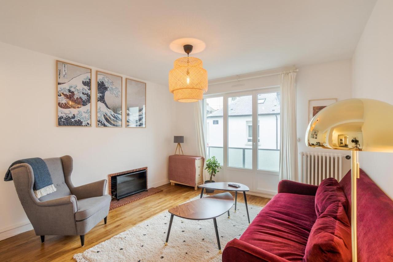 LE SÉVIGNÉ - Appartement cocooning à proximité du Thabor Rennes Esterno foto